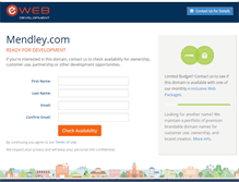 Tablet Screenshot of mendley.com